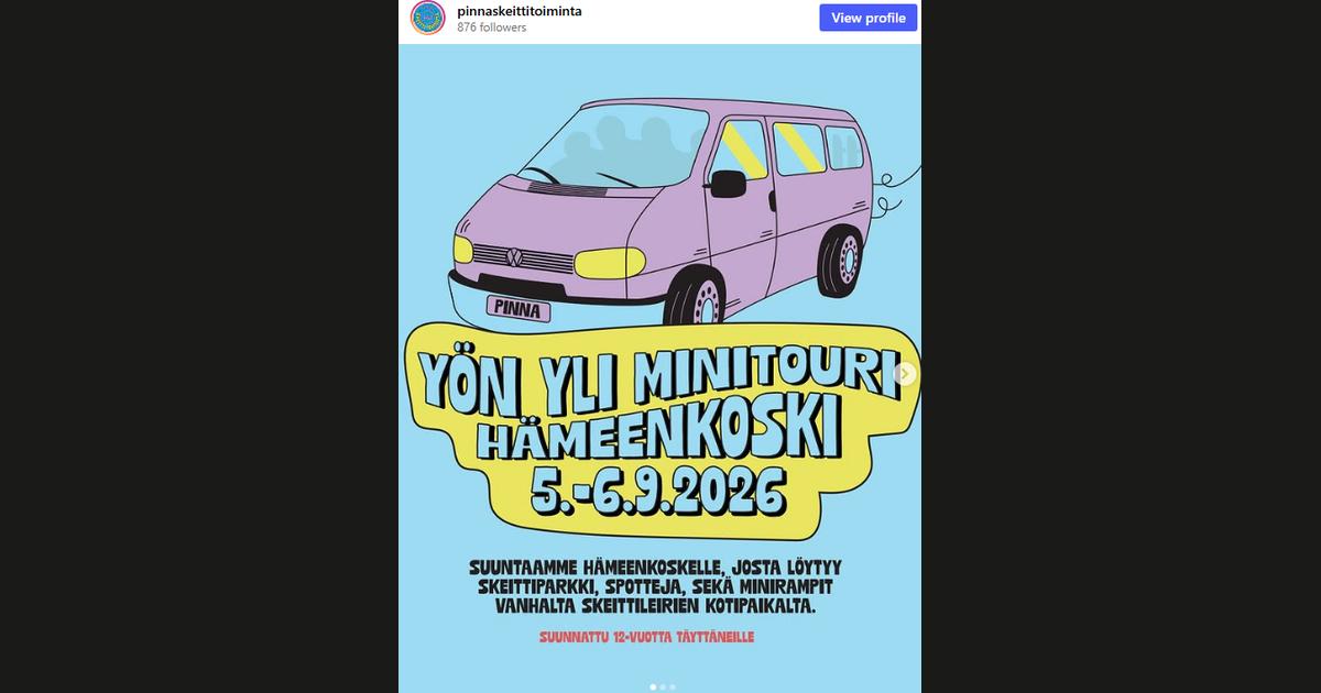 Kuvakaappaus @pinnaskeittitoiminta-tilin Instagram-postauksesta