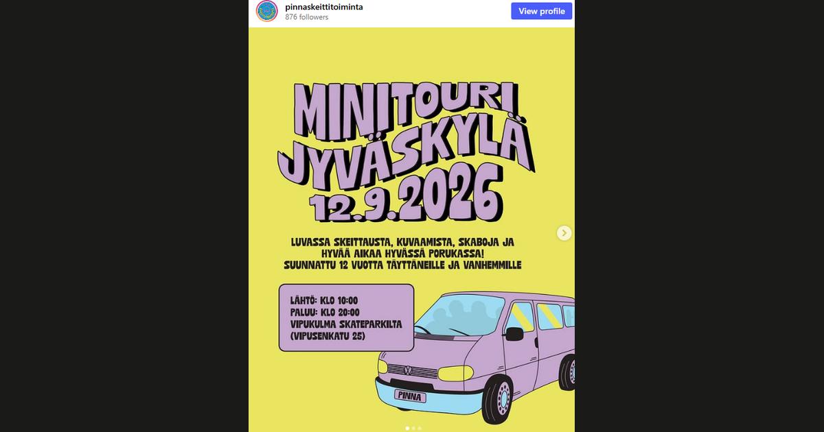 Kuvakaappaus @pinnaskeittitoiminta-tilin Instagram-postauksesta