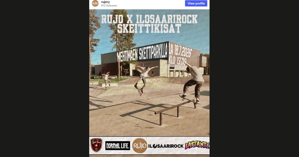 Kuvakaappaus @rujory-tilin Instagram-postauksesta
